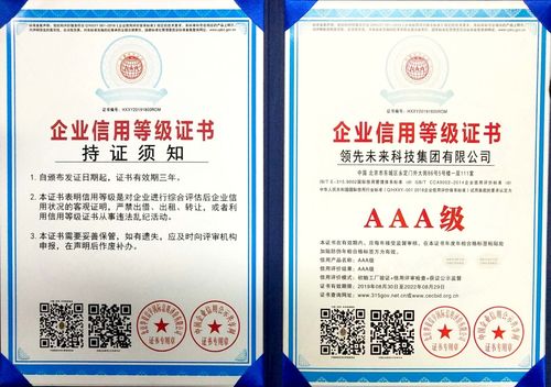 領(lǐng)先未來榮獲“3·15全國產(chǎn)品和服務(wù)質(zhì)量誠信示范企業(yè)”稱號，信息咨詢服務(wù)再獲行業(yè)認(rèn)可